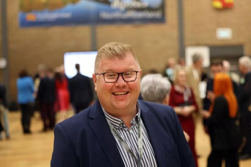 Scott Dickinson MBE, Leader of Northumberland Labour
