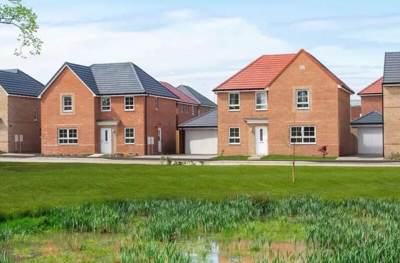 A CGI image showing an example of a Barratt and David Wilson Homes development(Image: Barratt Homes)